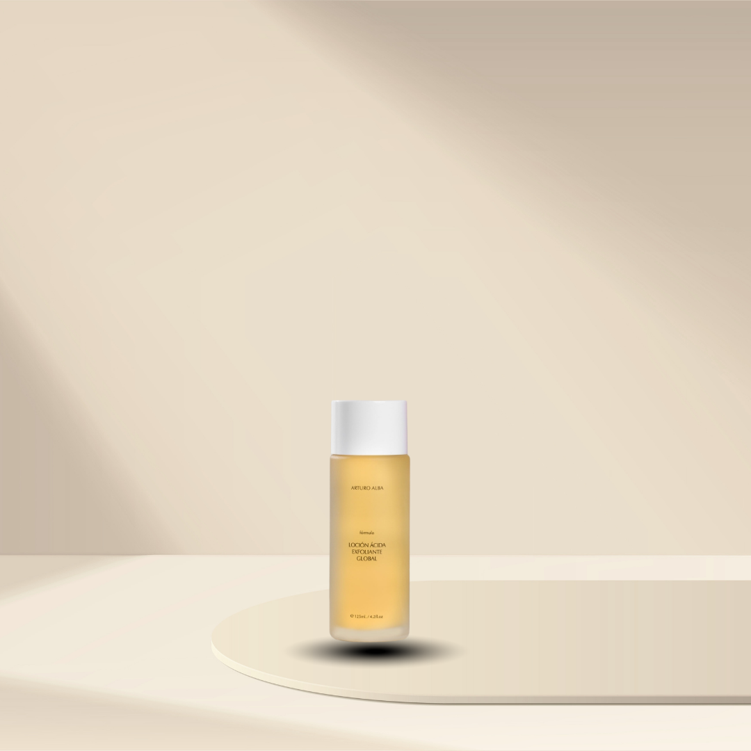 Loción ácida exfoliante